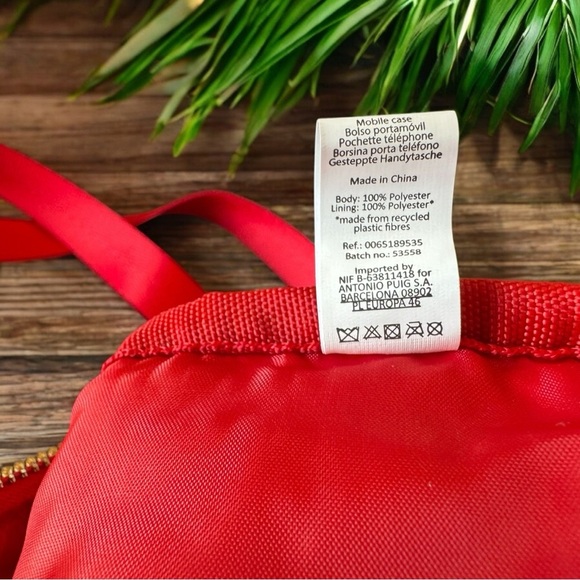 NWOT Carolina Herrera Good Girl Red Quilted Crossbody Bag - Picture 6 of 8